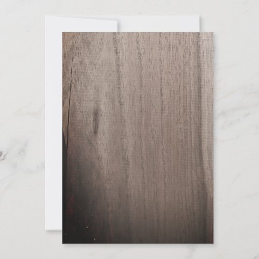 冒険が続くベアーマウンテン1歳の誕生日 招待状 (裏面)