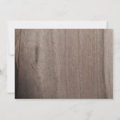 冒険が続く最初の誕生日の写真 招待状 (裏面)