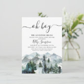 冒険が荒野の赤ちゃんシャワーを始める 招待状 (スタンド正面)