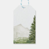 冒険が赤ちゃん男女兼用のシャワーを待つ ギフトタグ (裏面)