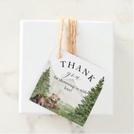 冒険が赤ちゃん男女兼用のシャワーを待つ フェイバータグ