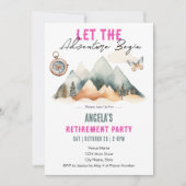 冒険が退職パーティー 招待状 (正面)