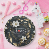 冒険が青い金ゴールド山結婚の ペーパープレート (パーティー)