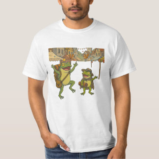 冒険するカエルたちの短編物語 Tシャツ