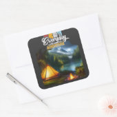 冒険する スクエアシール (封筒)