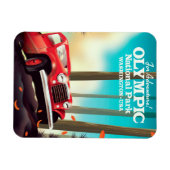 冒険だ!オリンピック国立公園ワシントン。 マグネット (横)