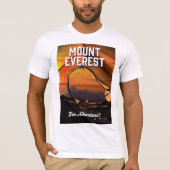 冒険にはエベレストへ！ Tシャツ (正面)