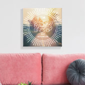 冒険に感謝 キャンバスプリント (インサイチュ (リビング))