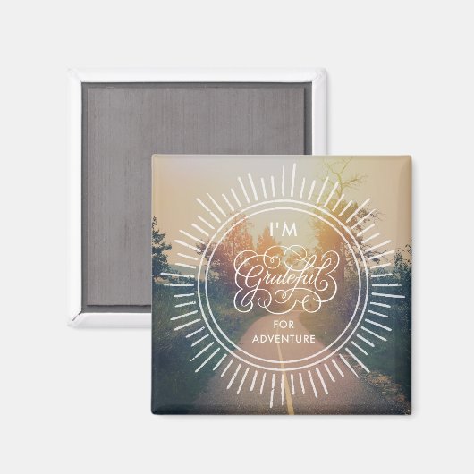 冒険に感謝 マグネット (正面/裏面)