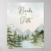 冒険に森の本や贈り物を始めよう ポスター (正面)