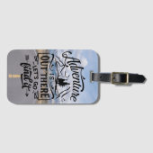 冒険に着手する ラゲッジタグ (正面横)