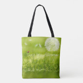 冒険に舞い上がる トートバッグ (裏面)