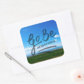 冒険に行く スクエアシール (封筒)