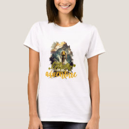 冒険に行こうTシャツ ハイキング好きにぴったり Tシャツ