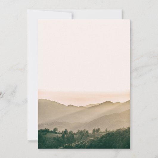 冒険に赤ん坊のシャワーを男女兼用始めさせる 招待状 (裏面)