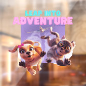 冒険に飛び込む ウィンドウサイン (シート2)