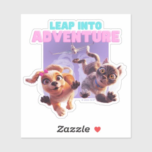 冒険に飛び込む シール (シート)