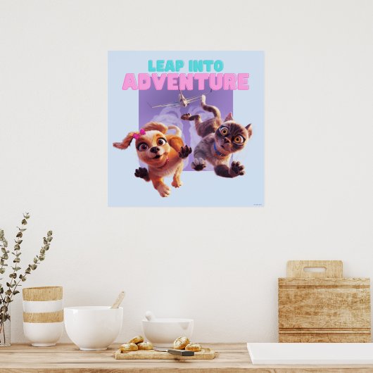 冒険に飛び込む ポスター (キッチン)