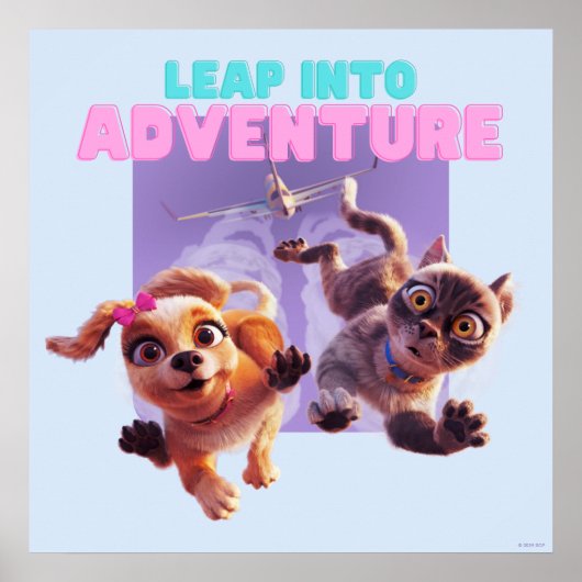 冒険に飛び込む ポスター (正面)