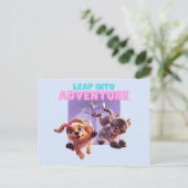 冒険に飛び込む ポストカード (スタンド正面)