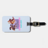 冒険に飛び込む ラゲッジタグ (正面横)