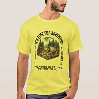 冒険のときが来た Tシャツ