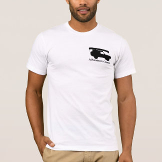 冒険のカヌーメンズアメリカ人のApreralのTシャツ Tシャツ