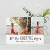 冒険のスクリプトを開始する | 大学院の写真 招待状 (スタンド正面)