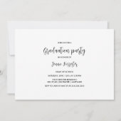 冒険のスクリプトを開始する | 大学院の写真 招待状 (裏面)