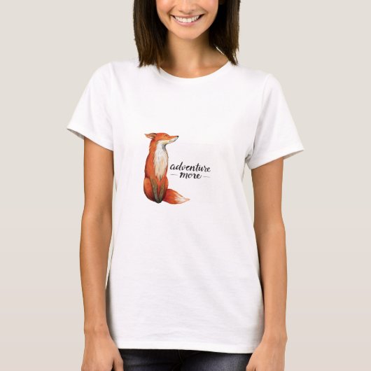 冒険のフォックス Tシャツ (正面)