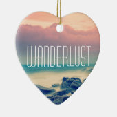 冒険のプリント セラミックオーナメント (右)