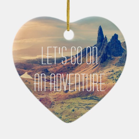 冒険のプリント セラミックオーナメント (裏面)