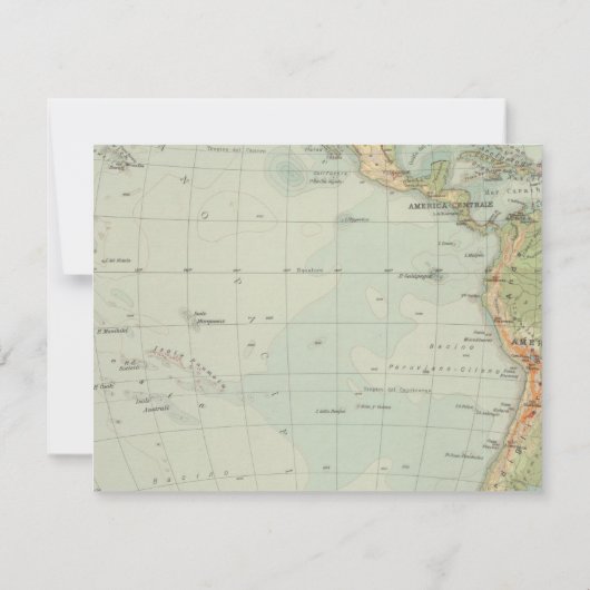 冒険のベビーシャワーのサンキューカード サンキューカード (裏面)