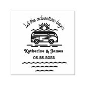 冒険のラバー結婚スタンプを押せ セルフインキングスタンプ (デザイン)