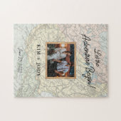 冒険の写真結婚を撮る ジグソーパズル (横)