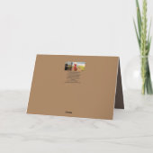 冒険の前方に誕生日 カード (裏面)