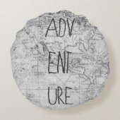 冒険の地図 ラウンドクッション (裏面)