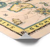 冒険の地素晴らし図 ポスター (角)