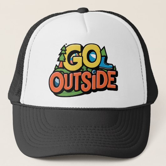 冒険の外に出る キャップ (正面)