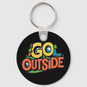 冒険の外に出る キーホルダー (正面)