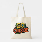 冒険の外に出る トートバッグ (裏面)