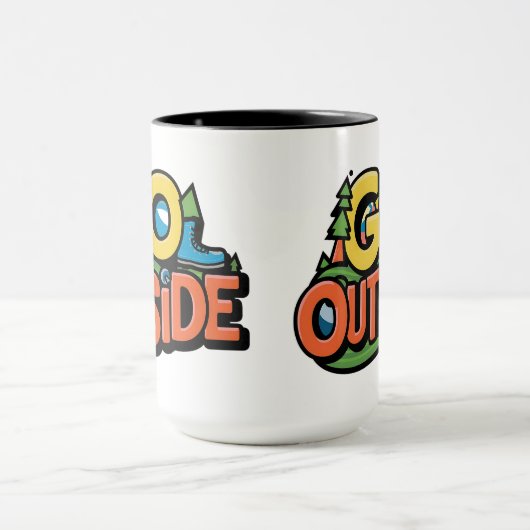 冒険の外に出る マグカップ (中央)