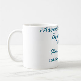 冒険の始まりを告げるエンゲージパーティー名だ コーヒーマグカップ