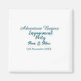 冒険の始まりを告げるエンゲージパーティー名だ マグネット