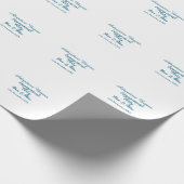 冒険の始まりを祝おう！エンゲージメントパーティー「ダー」 ラッピングペーパー (角)