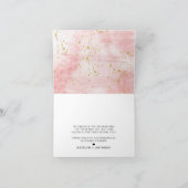 「冒険の始まり！」トラベルマップベイビーシャワープラン サンキューカード (内部)