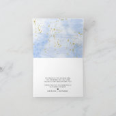 「冒険の始まり!」トラベルマップベビーシャワープラン サンキューカード (内部)