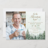 冒険の始まり フォレスト フォト 引退 招待状 (正面)