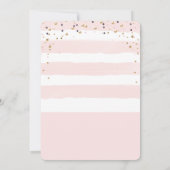 冒険の始まり ブライダルシャワーの招待状 招待状 (裏面)