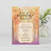 冒険の始まり ロッキーマウンテン デスティネーション ウェディング 招待状 (スタンド正面)